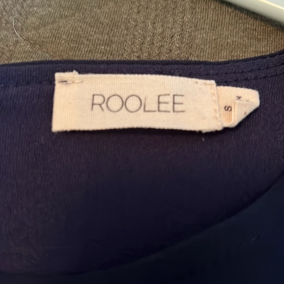 ROOLEE Taylor Jane Maxi dress. Navy size small - Picture 6 of 7